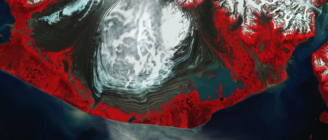 ESA - Image of the week:  Morene di Malaspina, (4 dicembre 2022)